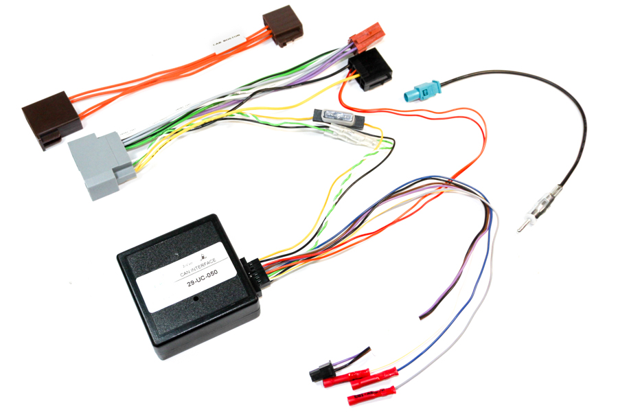 Chrysler, Dodge & Jeep CANbus amplifier turn on and steering wheel control interface