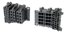 36-way male ISO connector housing (GREY)