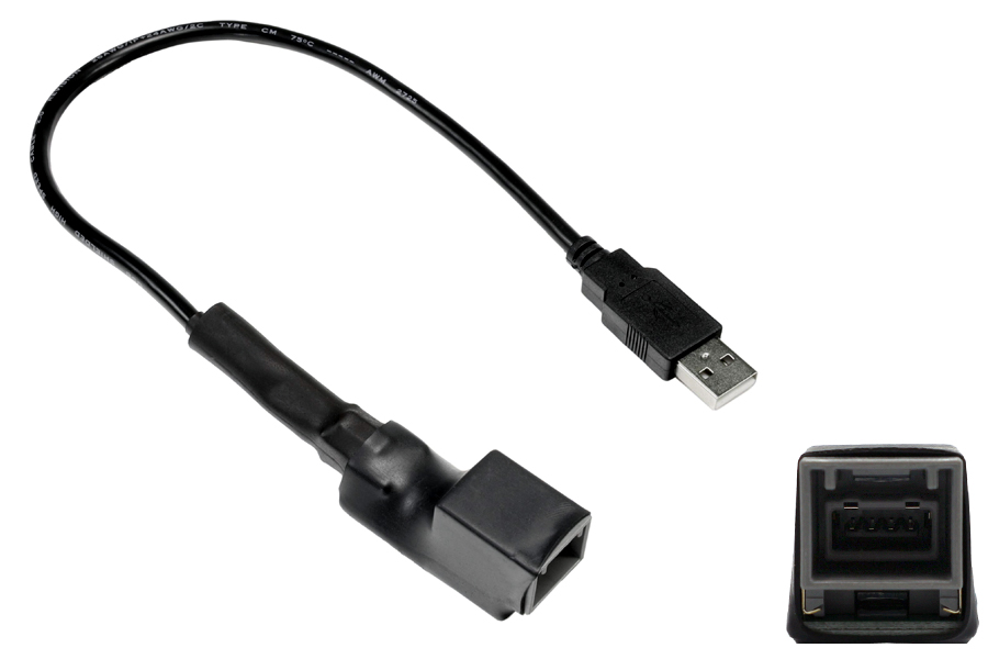 Honda and Mitsubishi USB retention cable
