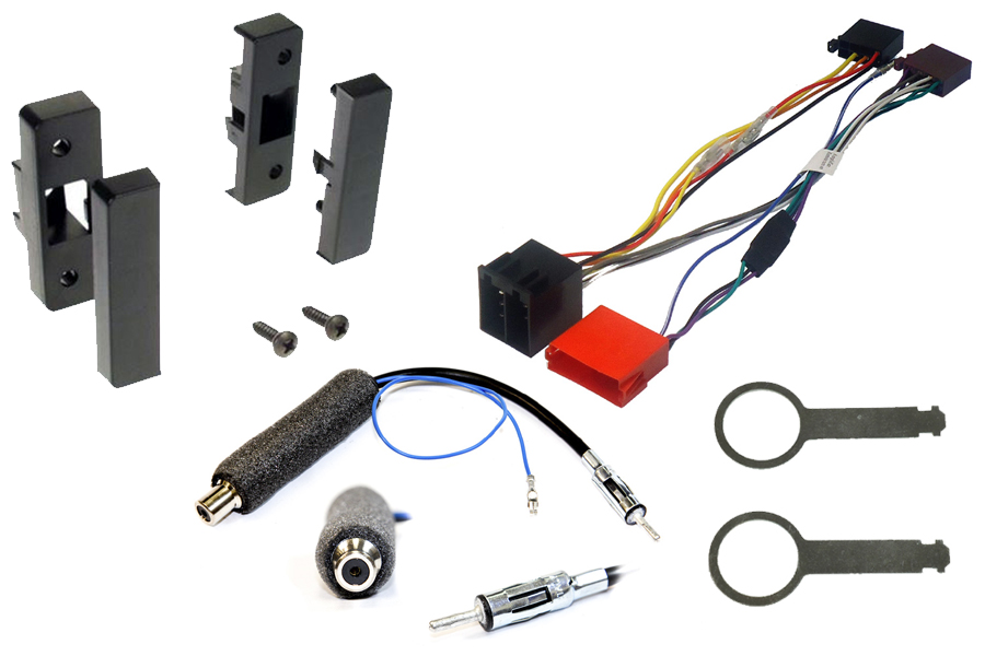 Audi A3 (8L) (1996-1999) complete Single DIN stereo upgrade fitting kit 