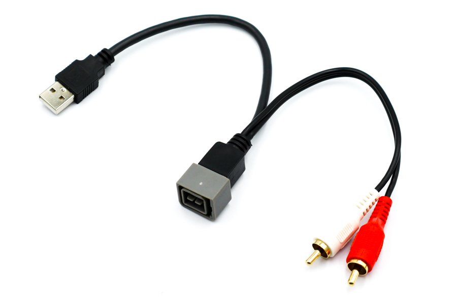 Nissan Juke, NV200, Qashqai USB port retention cable harness
