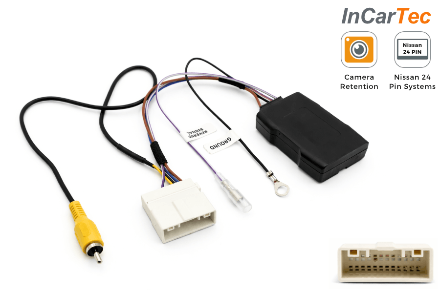 Nissan Reverse Back Up Camera Retention Interface (24 PIN Connector)