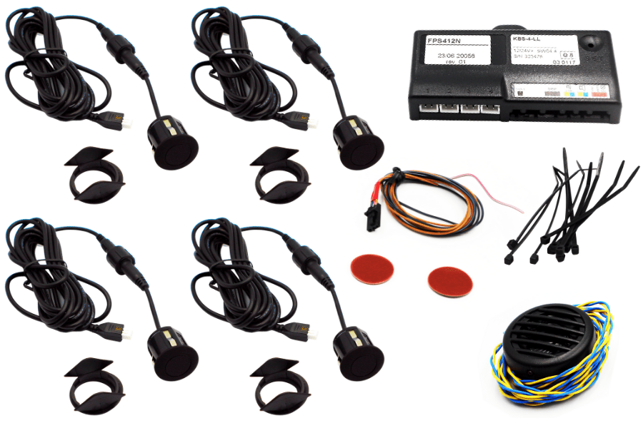 Laserline FPS412 Flashpoint REAR 4 aftermarket rear bumper parking sensor system