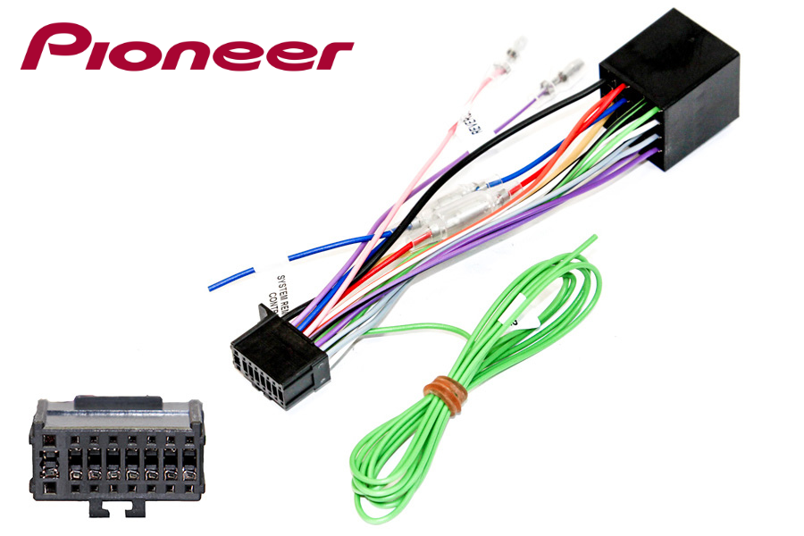 Pioneer (16 Pin) ISO Head Unit Replacement Car Stereo Wiring Harness (F950DAB, F950BT, F50BT)