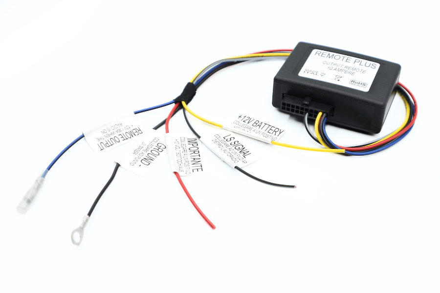 Remote Plus 10 Amp Interface Audio Signal Power Supply (With built-in 12V Relay)