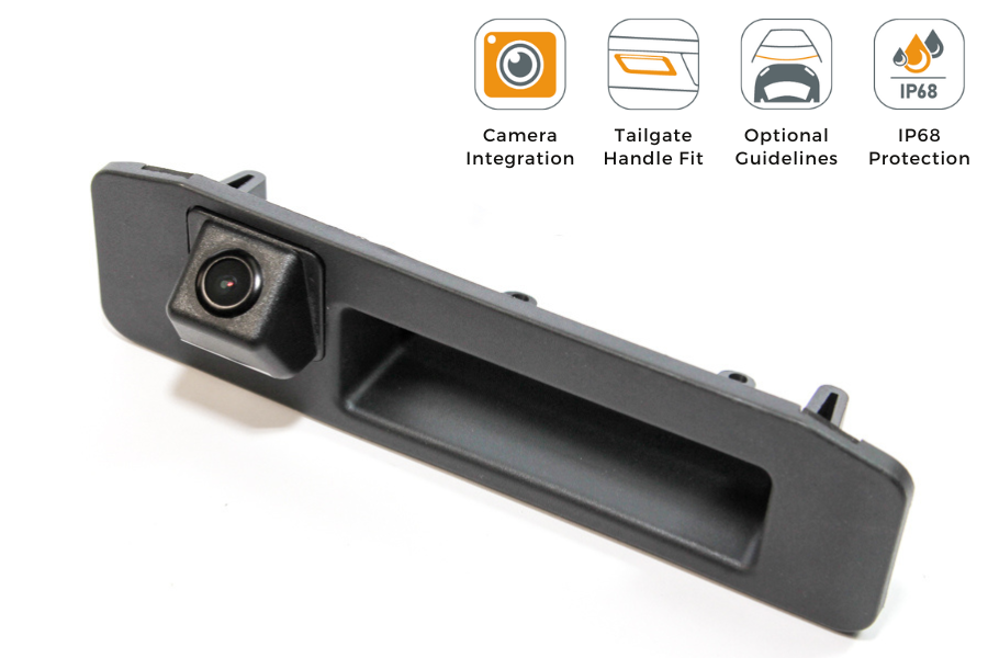 Mercedes GLK X166 (2013 Onwards) reverse view tailgate handle camera (NTSC)