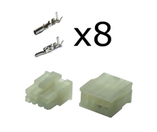 8 way Molex minifit connector kit