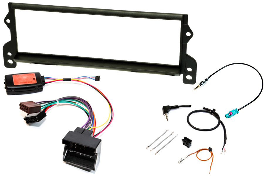 thumbnail image 2 of BMW Mini One/Cooper (R50/R52/R53) 2-DIN Radio Installation Kit – Bezel & Adapter Cable (Sparset) 2 of 5