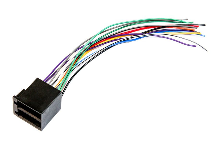 Female ISO to bare wire harness