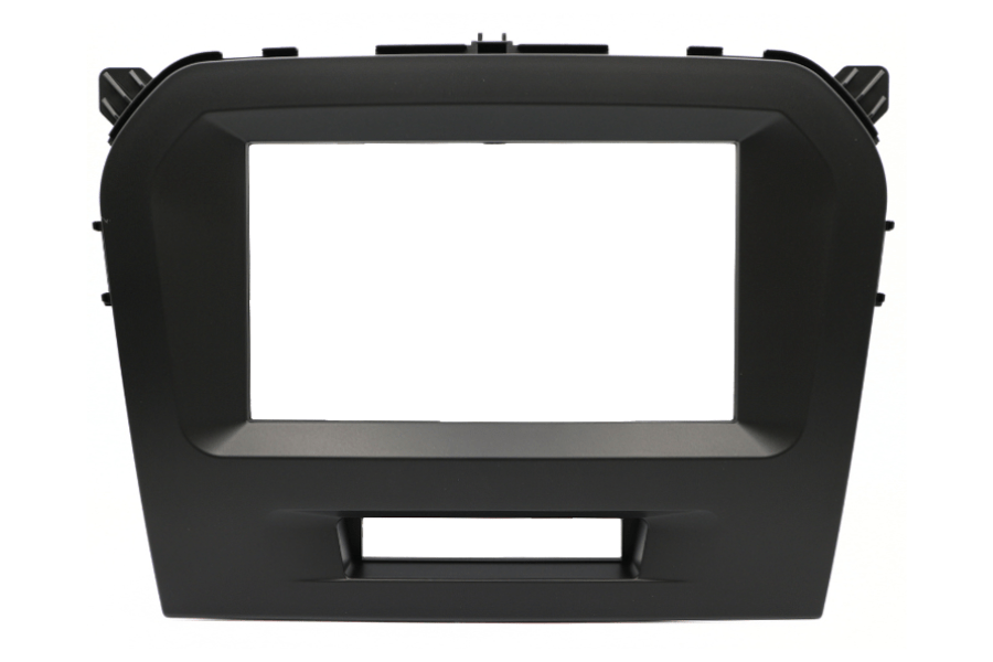 Suzuki Vitara (2015-2024) Double DIN car audio fascia adapter panel (MATT BLACK)