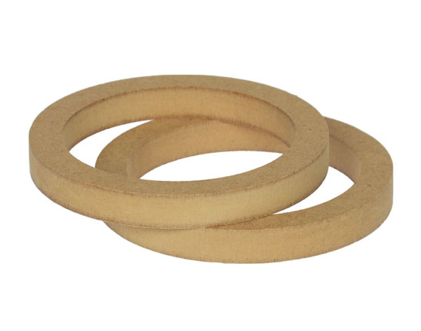 130mm (5 inch) MDF Spacers for 130mm speakers (18mm Depth) PAIR