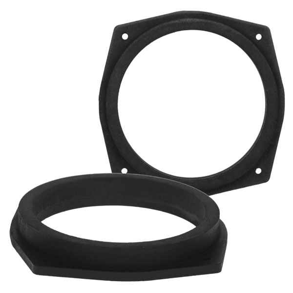Ssangyong 165mm front and rear door speaker adapter rings/panels 