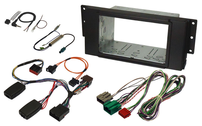 Range Rover Sport/Discovery 3 car stereo fitting kit (LOGIC 7 with screen retention)
