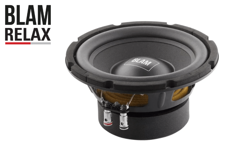 BLAM RELAX R8EL 210mm (8 Inch) 2 Ohm 300W Subwoofer (For 8 inch subwoofer enclosures) 