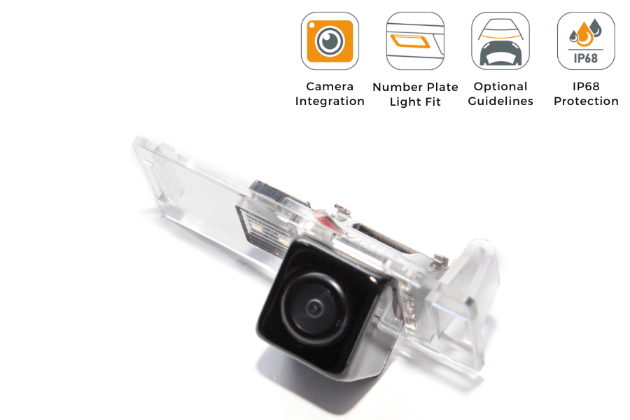 Cadillac CTX, Cadillac SRX (2011 Onwards) reverse view rear number plate light camera
