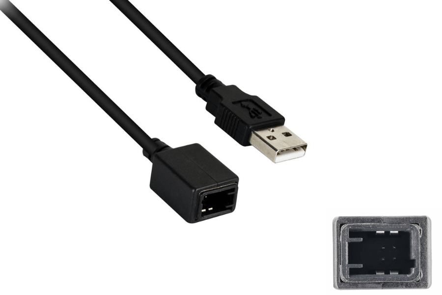 Subaru (2011-2017) USB port retention cable (OEM Clarion Radios)