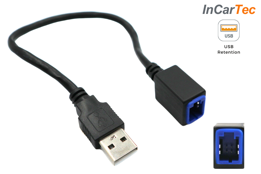 Nissan (2010-2019) 4 Pin USB Conversion Cable – Retain OEM USB for Aftermarket Head Unit