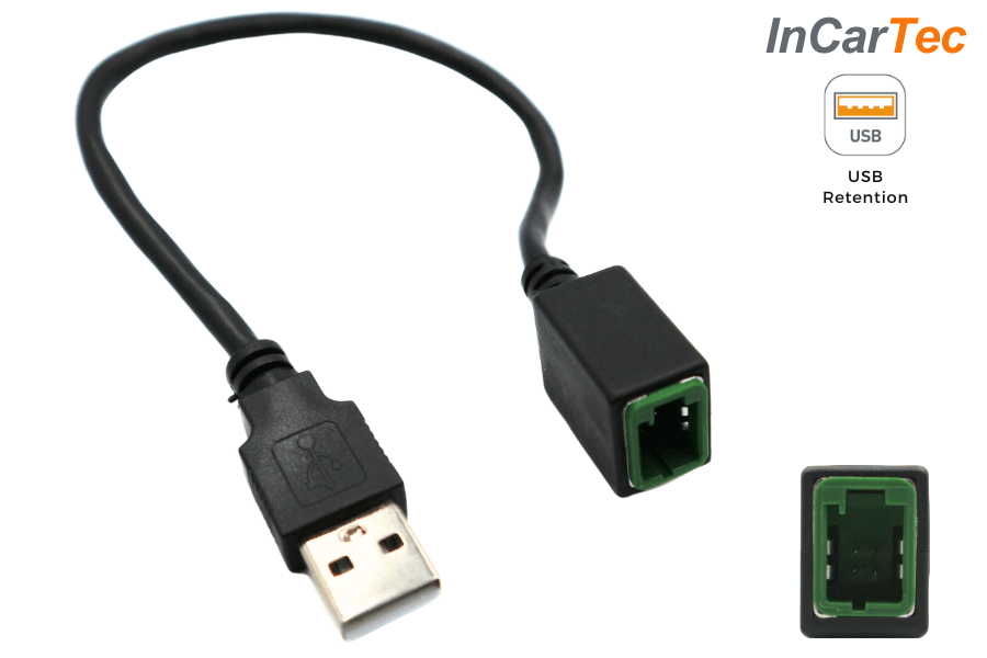 Mazda (2013-2019) 4 Pin USB Conversion Cable – Retain OEM USB for Aftermarket Head Unit