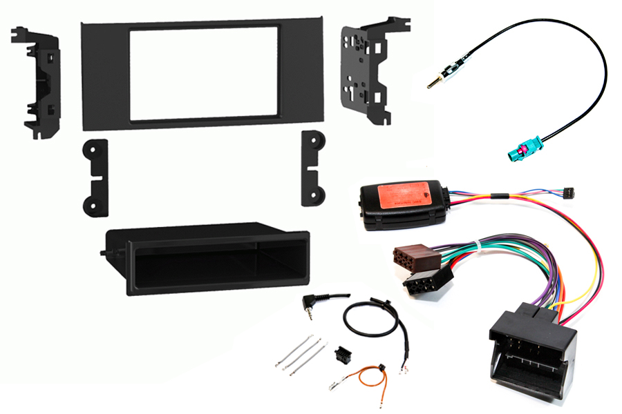 Range Rover Vogue/L322 complete Double DIN stereo upgrade fitting kit (BASIC RADIO)