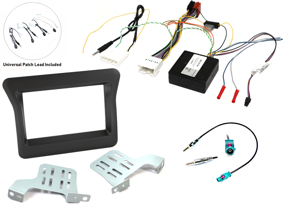 Vauxhall Movano, Renault Master, Nissan NV400 Double DIN stereo upgrade fitting kit (TYPE 1 OR 7)