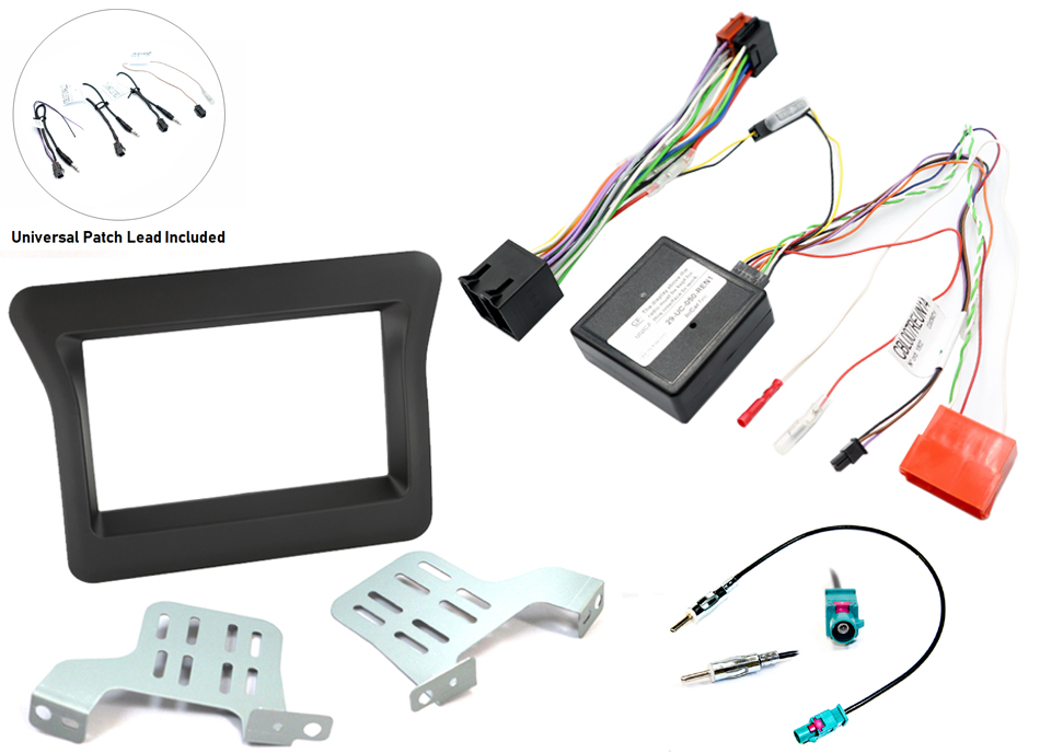 Vauxhall Movano, Renault Master, Nissan NV400 Double DIN stereo upgrade fitting kit (TYPE 2 OR 4)