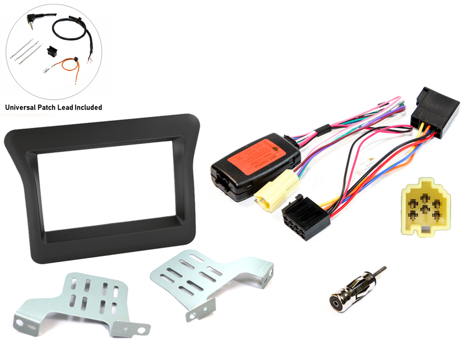 Vauxhall Movano, Renault Master, Nissan NV400 Double DIN stereo upgrade fitting kit (TYPE 3)