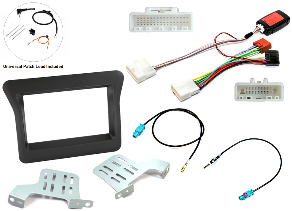 Vauxhall Movano, Renault Master, Nissan NV400 Double DIN stereo upgrade fitting kit (TYPE 5)