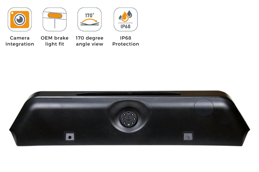 Iveco Daily (2015-2019) reverse view high level brake light camera (NTSC)