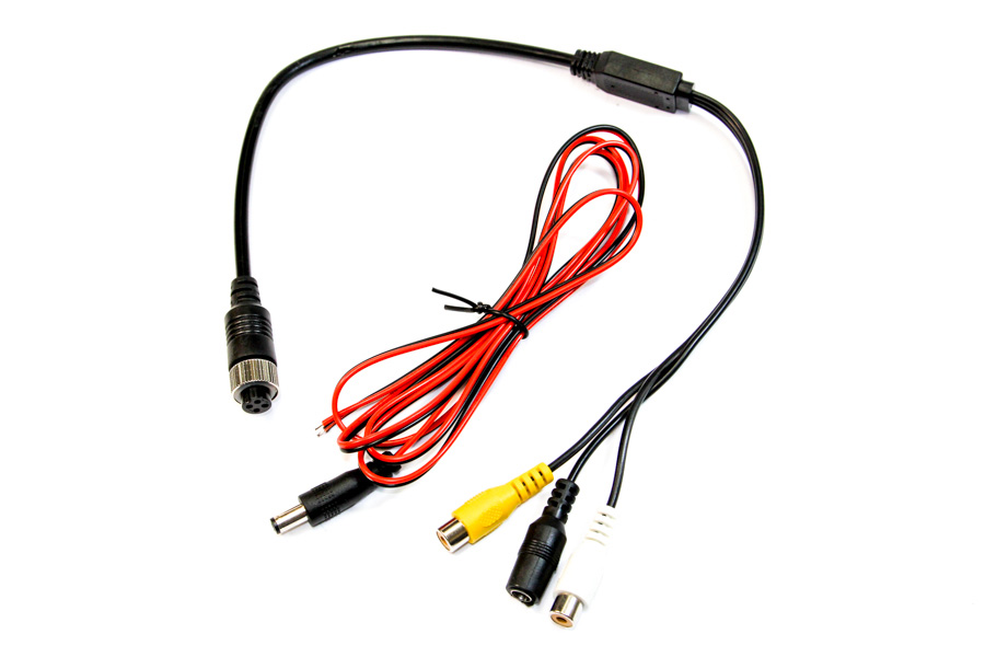 4 PIN female to RCA Phono converter cable