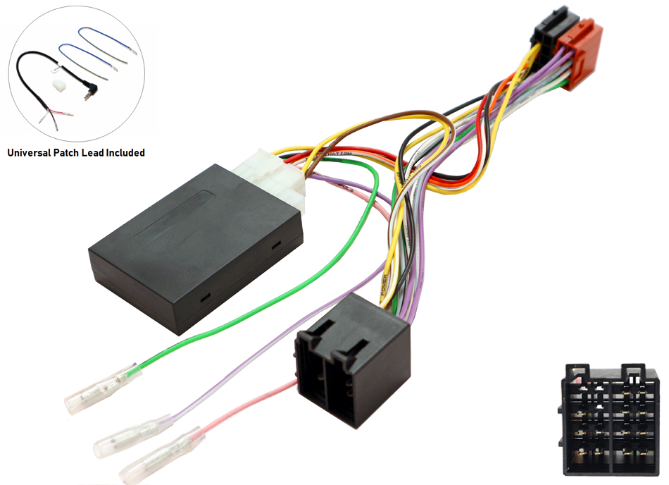 Iveco Daily (2014 Onwards) steering wheel control interface (ISO CONNECTIONS)