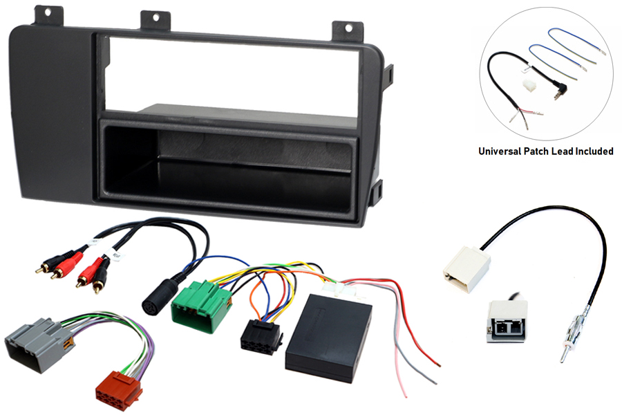 Volvo S60, V70 and XC70 (2005-2007) Single/Double DIN stereo fitting kit with steering controls