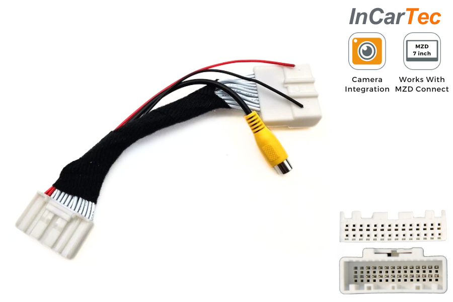 Add a reverse Camera to Mazda (2014 Onwards) car models with MZD Connect Screen (28pin)