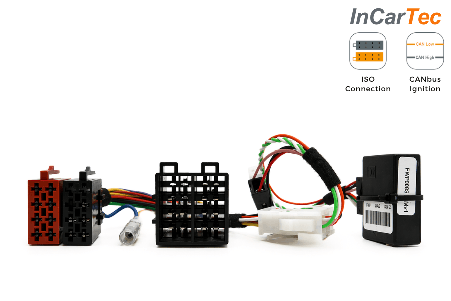 Mercedes Audio 5 and Sound 5 CANbus Ignition ISO Radio Adapter Harness (ISO CONNECTION)