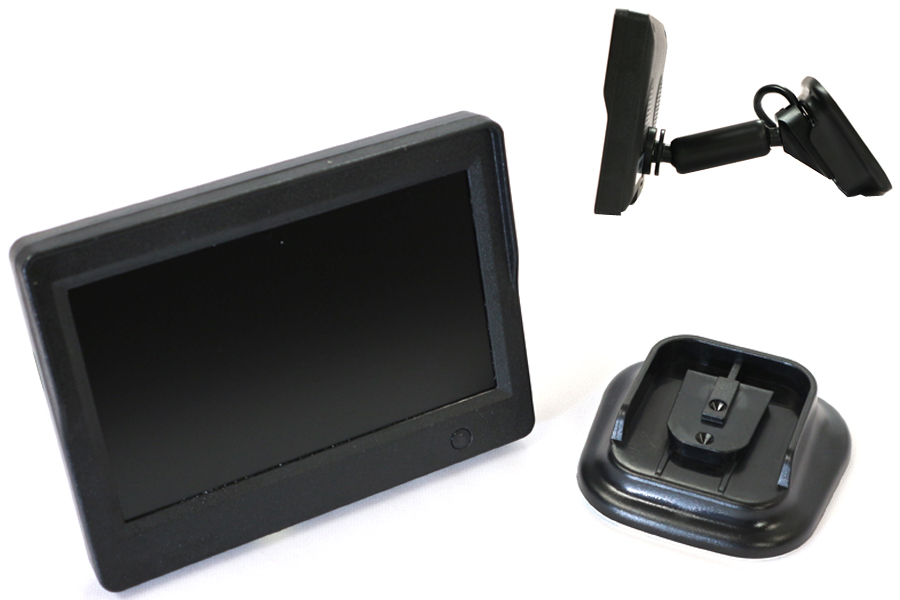 Windscreen mount 5 inch Monitor for rear view camera's