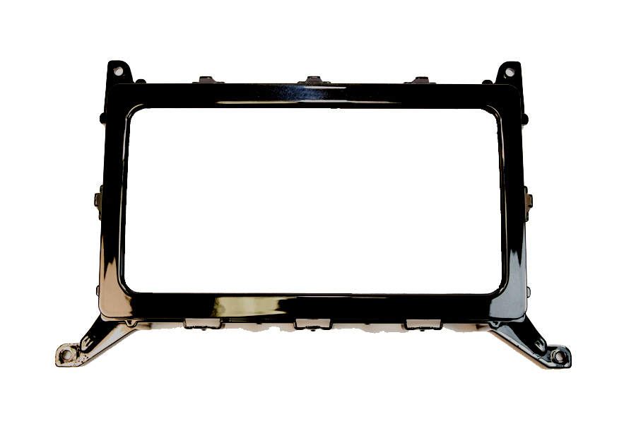 Toyota Alphard (2015 Onwards) Double DIN car audio fascia adapter panel (GLOSS BLACK)