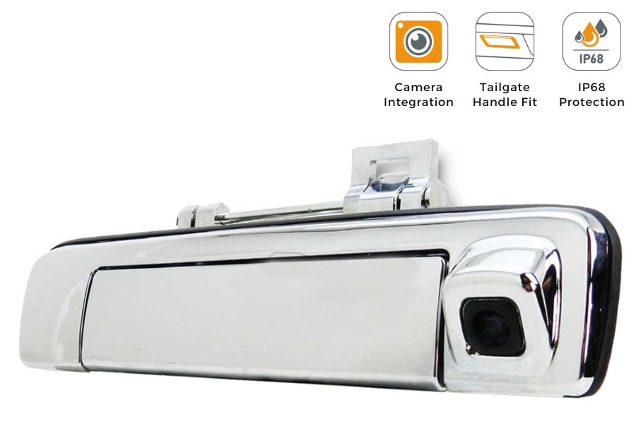 Isuzu D-max (2012-2018) reverse view tailgate handle camera (NTSC)