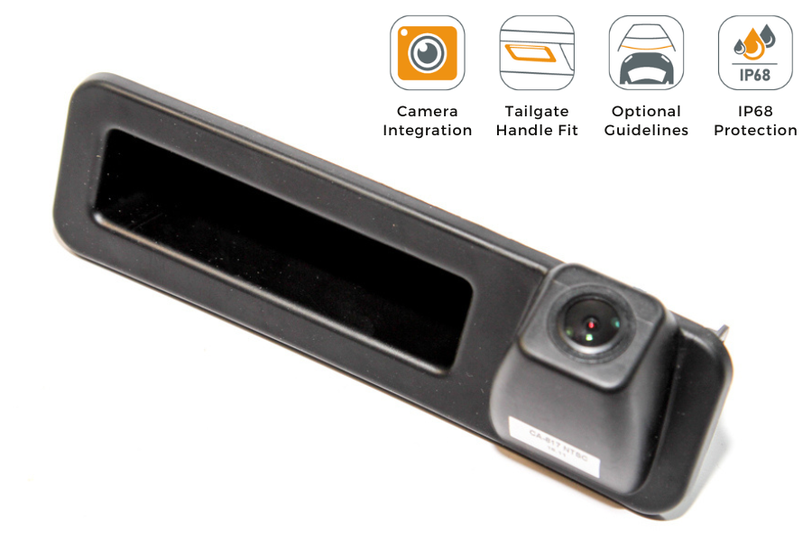 BMW X1 (F48) X3 (G01) reverse view tailgate handle camera (NTSC)
