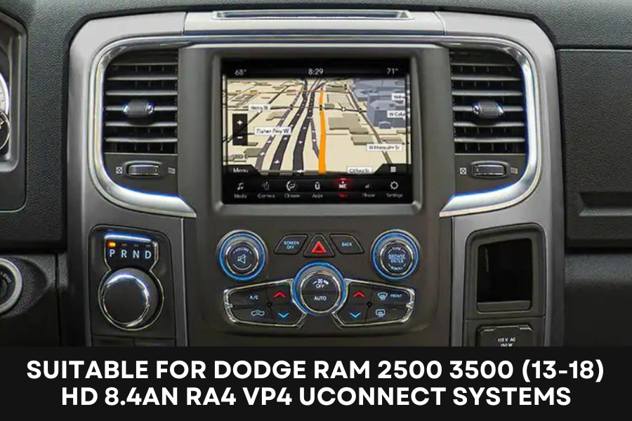 Add a rear camera to Chrysler, Dodge, Jeep (With Uconnect 8.4AN/ RA4