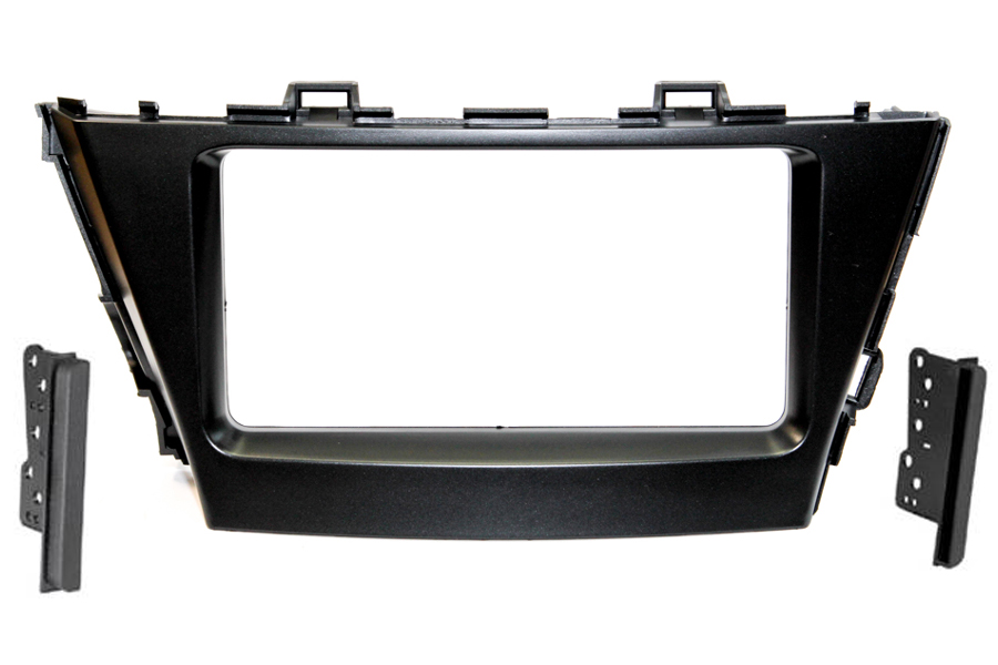 Toyota Prius Plus (2013 Onwards) Double DIN fascia adapter panel (WITH SIDE BRACKETS)