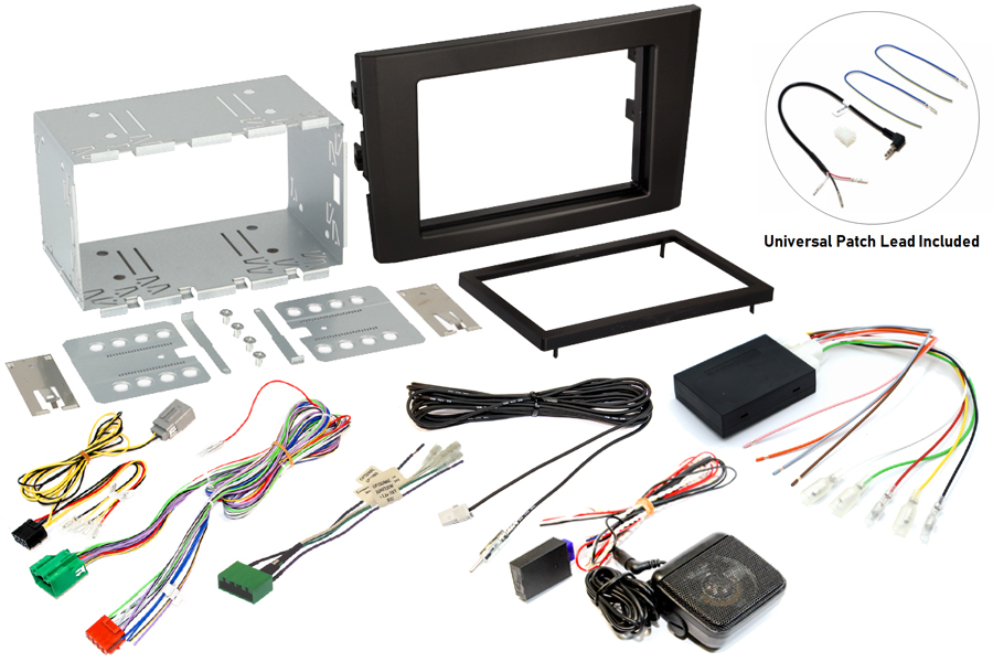 Volvo XC90 (2005-2014) Double DIN stereo upgrade fitting kit (With Parking sensors)
