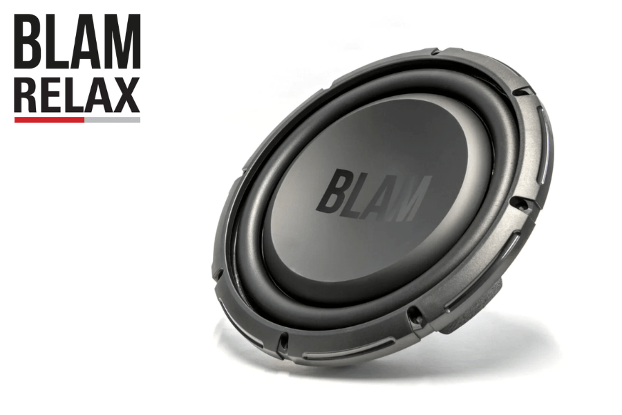 BLAM RELAX RS10.4 250 mm (10 Inch) extra-slim (66mm depth) 4 Ohm 300W Subwoofer