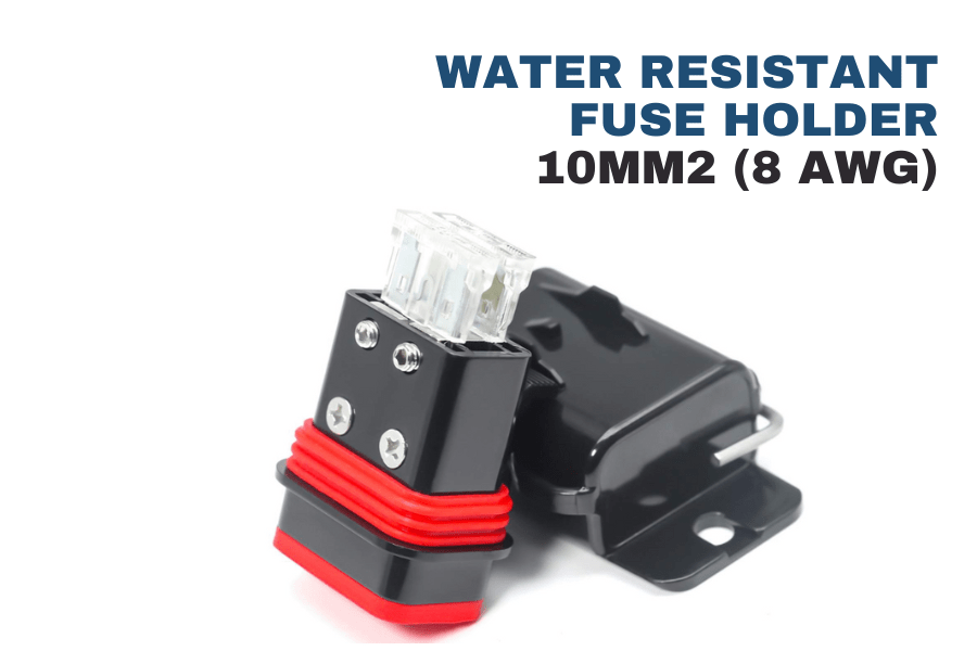 Water resistant Dual ATC fuse-holder 10mm² (8 AWG)