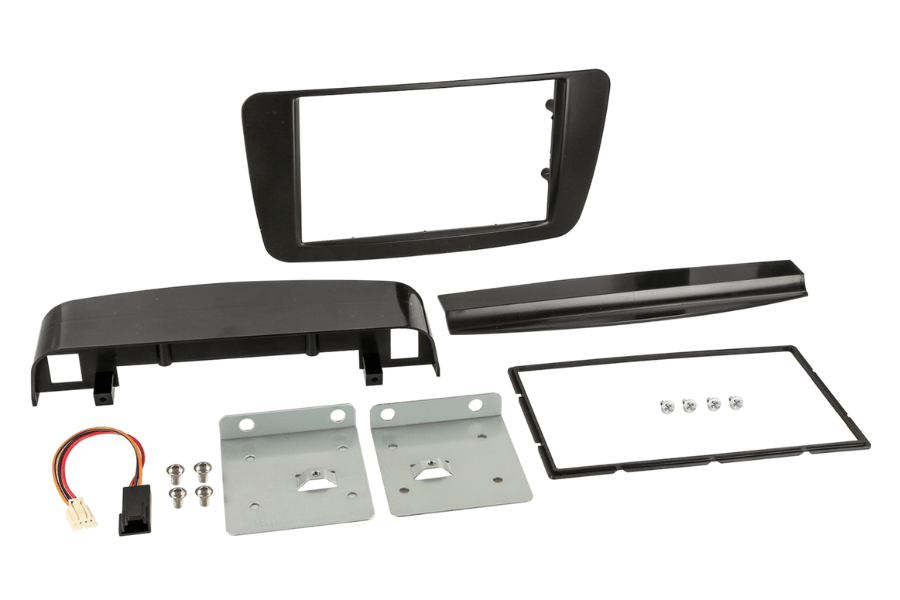 Mercedes A-Class / CLA / GLA-Class Double DIN Fascia with Switch Relocation