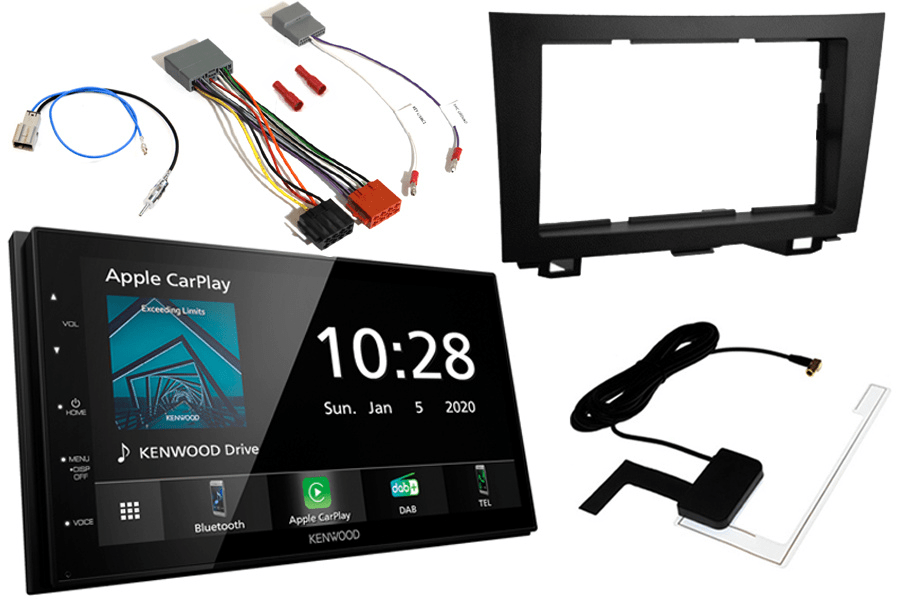 Honda CR-V (2007-2011) Double DIN fitting kit and Kenwood DMX5020DABS (Carplay/Android)