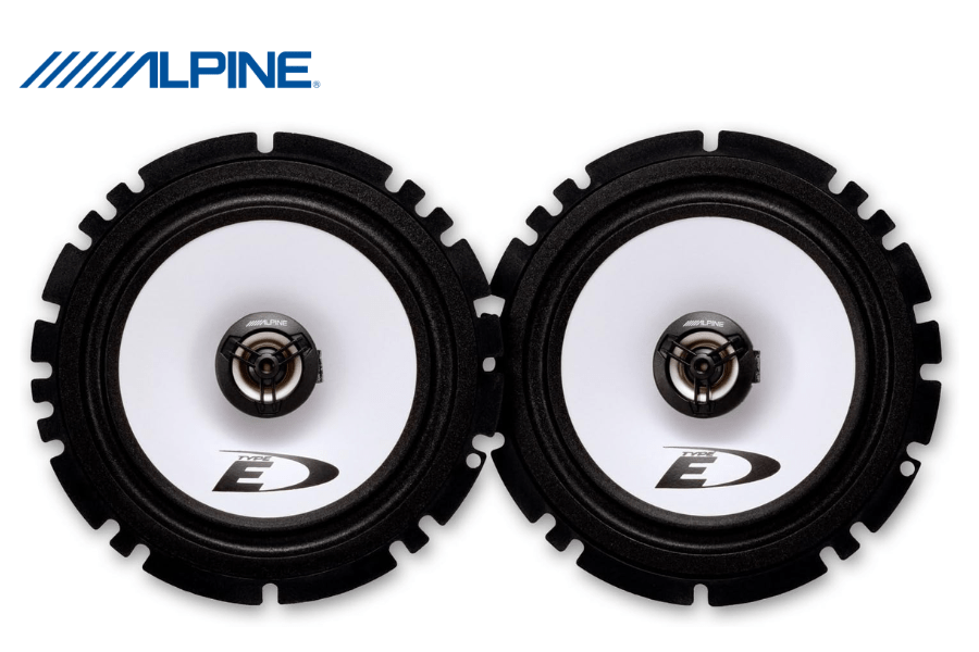 Alpine SXE-1725S 6.5" (16.5cm) Coaxial Car Speakers | Shallow Mount Design