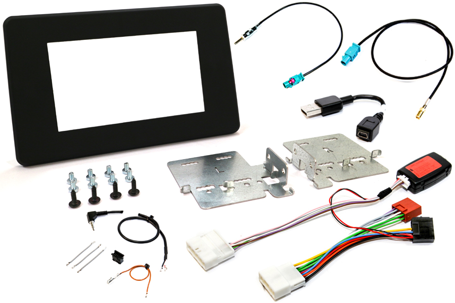 Renault Master, Nissan NV400, Vauxhall Movano (2020>) Double DIN stereo fitting kit (BASIC AUDIO)