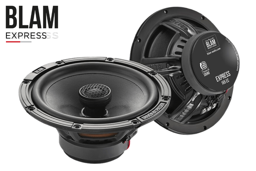 BLAM EXPRESS 165EC 165mm (6.5 Inch) 2 ohm coaxial car audio speakers (PAIR)