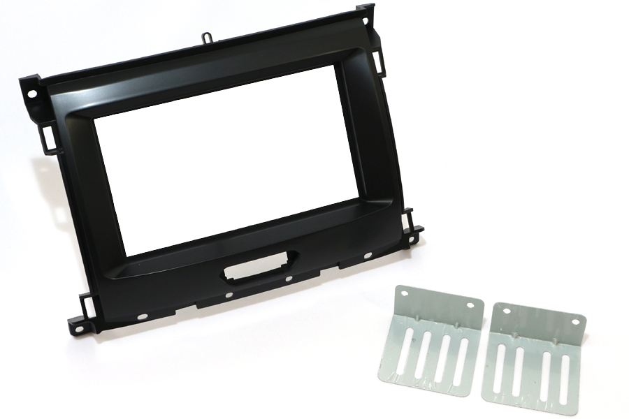 Ford Ranger XL (2015 Onwards) Double DIN car radio fascia adapter panel (WITHOUT CD)