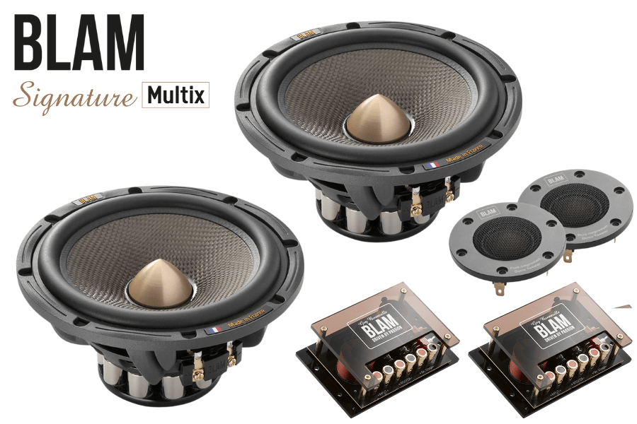 BLAM SIGNATURE MULTIX S165 M2 MG 165mm (6.5 inch) 250W 2-Way component system (SPECIAL ORDER)
