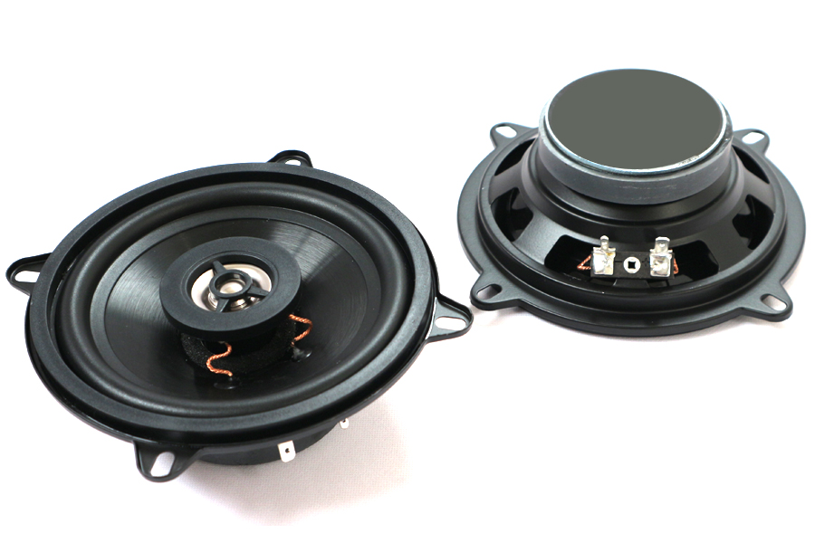 130mm (5 inch) 4ohm, 50W 2-Way Dual Cone Coaxial speakers (PAIR)